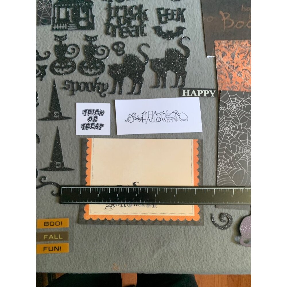 Halloween Scrapbooking & Craft Supplies Lot - Picture 9 of 11